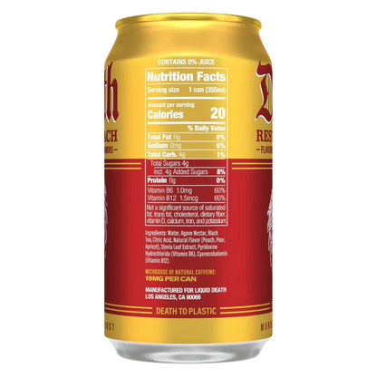 Rest In Peach Tea 19.2 oz