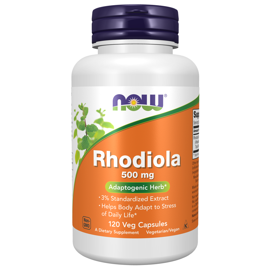 Rhodiola 500 mg Veg Capsules-Herbs-AlchePharma