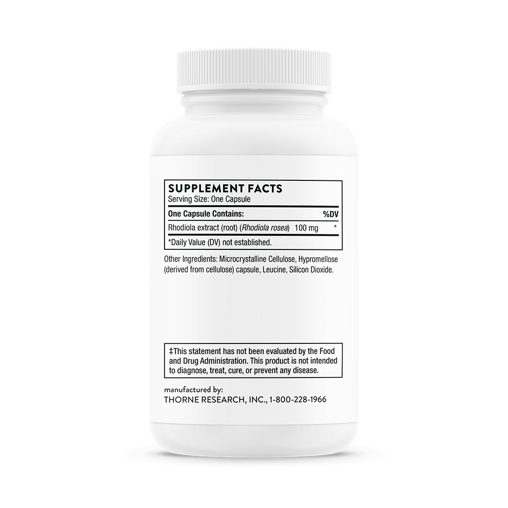 Rhodiola 60 Capsules-Brain-AlchePharma