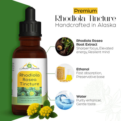 Rhodiola Rosea Tincture 2oz