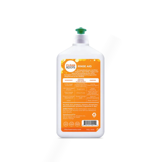 Rinse Aid 16.9 Fl. Oz. (Organic Orange)-Dish Soap-AlchePharma