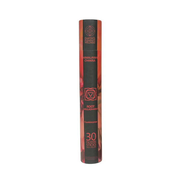 Himalayan Chakra Incense Sticks - with Wooden Holder - 30 Sticks