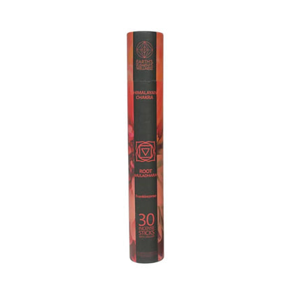 Himalayan Chakra Incense Sticks - with Wooden Holder - 30 Sticks