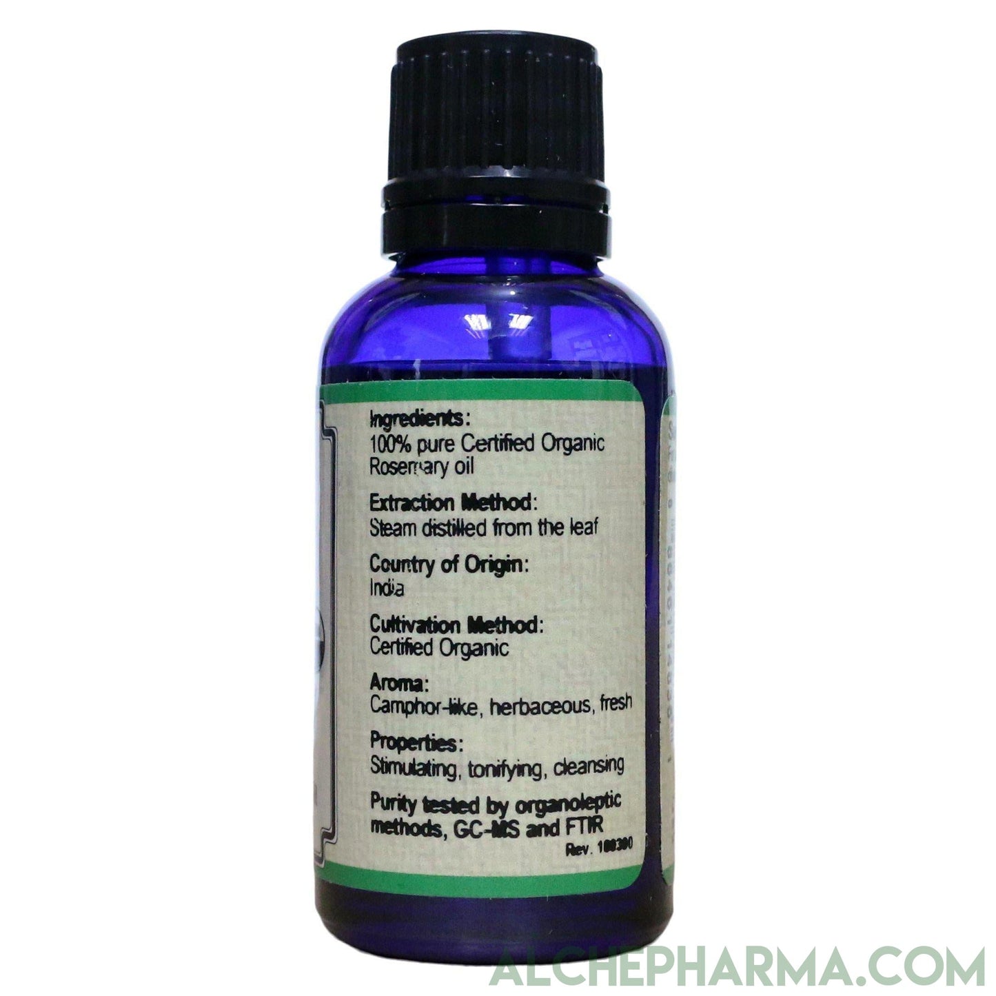 Rosemary Organic Essential Oil - 100% pure /Rosemary leaves sourced from India.-Essential Oils-AlchePharma