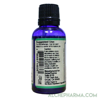 Rosemary Organic Essential Oil - 100% pure /Rosemary leaves sourced from India.-Essential Oils-AlchePharma