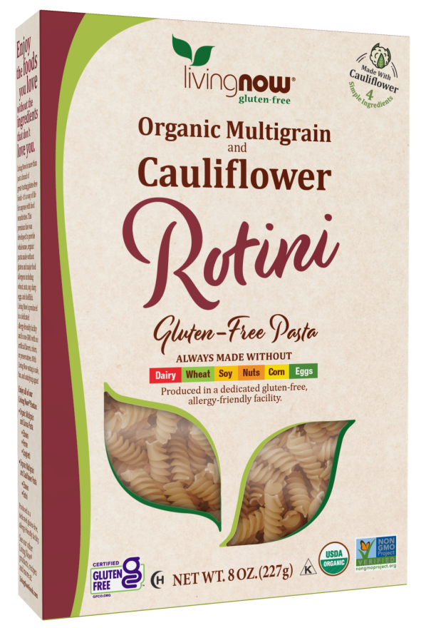 Cauliflower and Multigrain Rotini Pasta, Organic