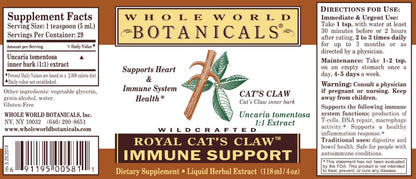 Royal Cat's Claw - Immune Support - 2 Fl. Oz.