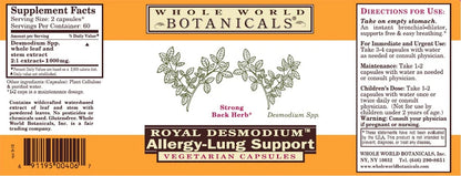 Royal Desmodium™ Allergy - Lung Support