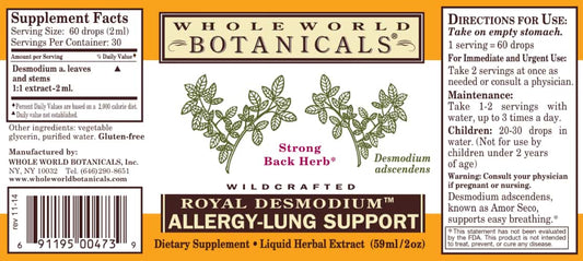 Royal Desmodium™ Allergy - Lung Support