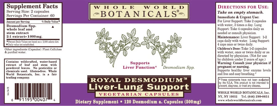 Royal Desmodium - Liver-Lung Support