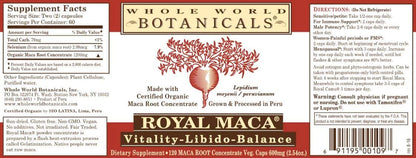 Royal Maca - Vitality-Libido-Balance