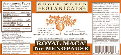 Royal Maca - for Menopause