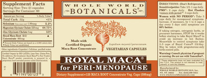 Royal Maca - for Perimenopause