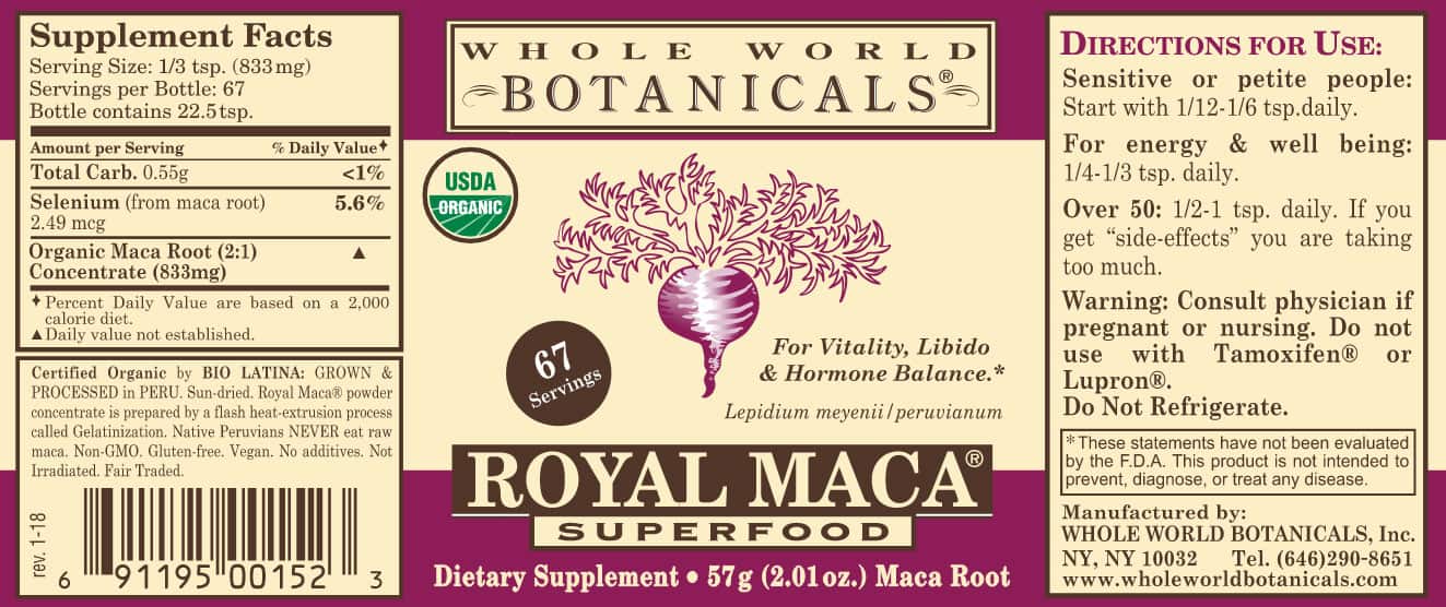 Royal Maca - Superfood Powder