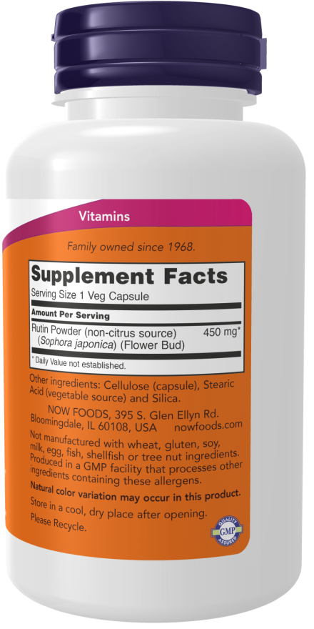 Rutin 450 mg Veg Capsules