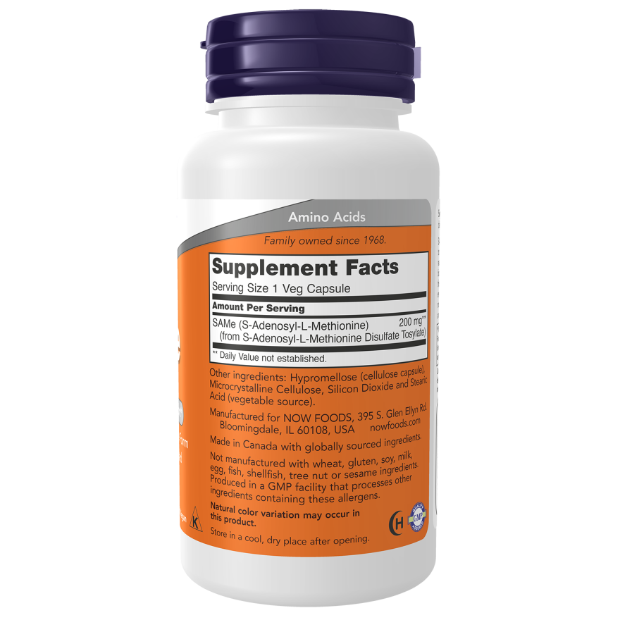 SAMe 200 mg Veg Capsules-Amino Acids-AlchePharma