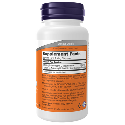 SAMe 200 mg Veg Capsules-Amino Acids-AlchePharma
