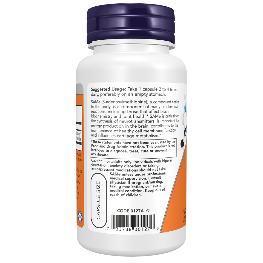 SAMe 200 mg Veg Capsules-Amino Acids-AlchePharma