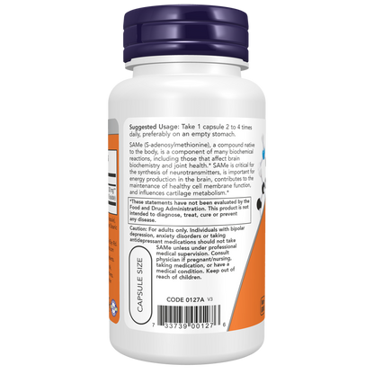 SAMe 200 mg Veg Capsules-Amino Acids-AlchePharma