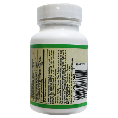 SAW PALMETTO & PYGEUM PLUS-PROSTATE SUPPORT [ European Standardized ] PROFESSIONAL FORMULA-Herbal-AlchePharma