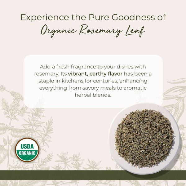 ORG ROSEMARY LEAF WHOLE