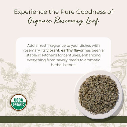 ORG ROSEMARY LEAF WHOLE