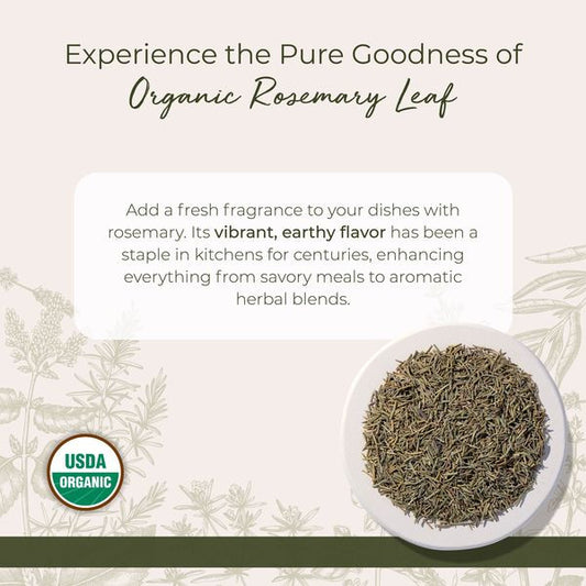 ORG ROSEMARY LEAF WHOLE