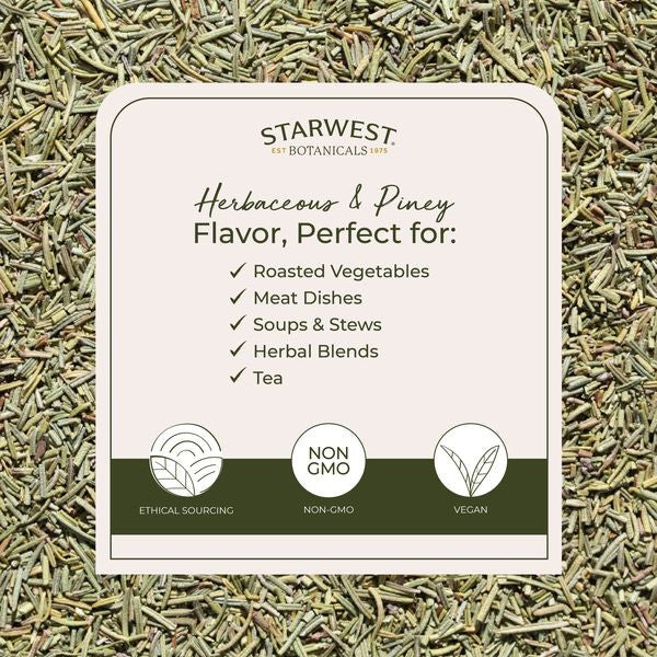 ORG ROSEMARY LEAF WHOLE