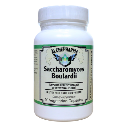 Saccharomyces Boulardii - Non-GMO Project Verified - Dairy Free-Probiotic-AlchePharma