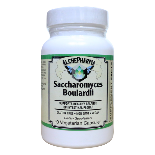 Saccharomyces Boulardii - Non-GMO Project Verified - Dairy Free-Probiotic-AlchePharma