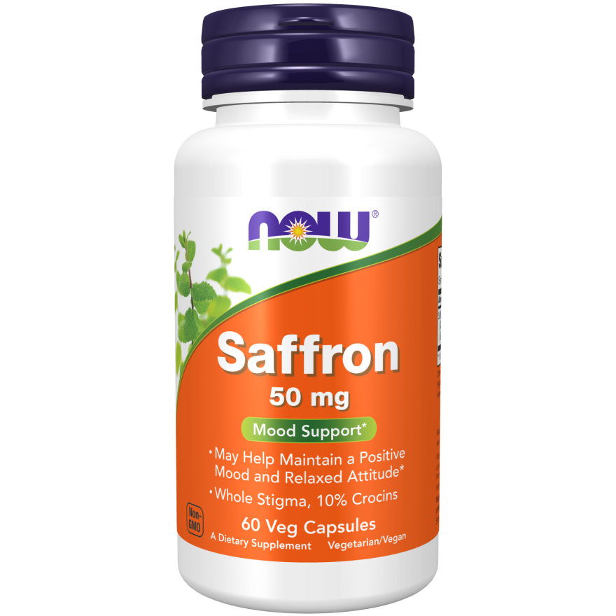 Saffron 50 mg Veg Capsules-Herbs-AlchePharma