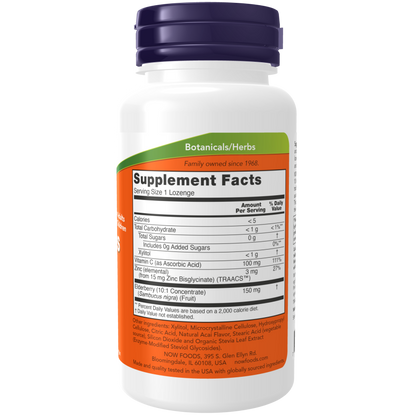 Sambucus Zinc-C Lozenges-Immune System Enhancers-AlchePharma