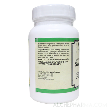 Saw Palmetto Extract 320 mg. ( European Standardized to 85%-95% Fatty Acids and Sterols )-Herb-AlchePharma