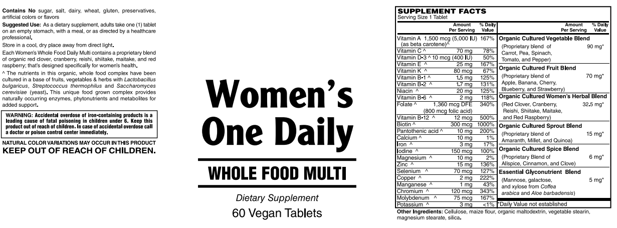 Women's One Daily - Whole Food Multi Tablets