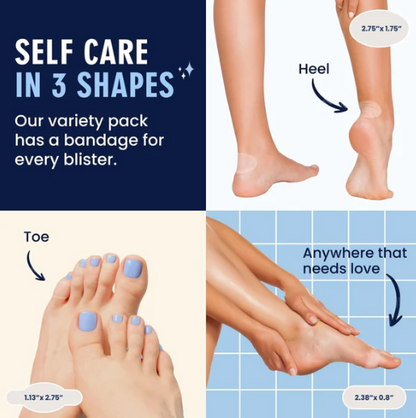 Better Blister Bandages Variety 12 Bandages