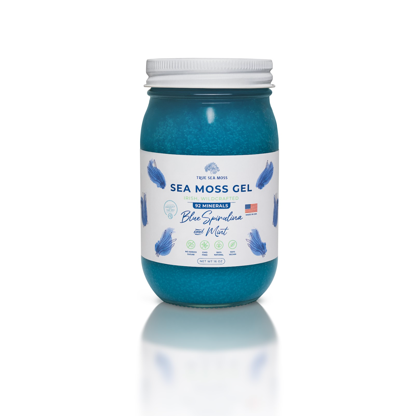 BLUE SPIRULINA SEA MOSS GEL: 1 Pack-AlchePharma