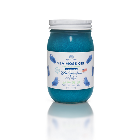 BLUE SPIRULINA SEA MOSS GEL: 1 Pack-AlchePharma