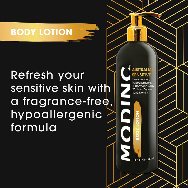 Australian Sensitive - Body Lotion - Unfragranced, Hypoallergenic - 11.5 Fl. Oz.