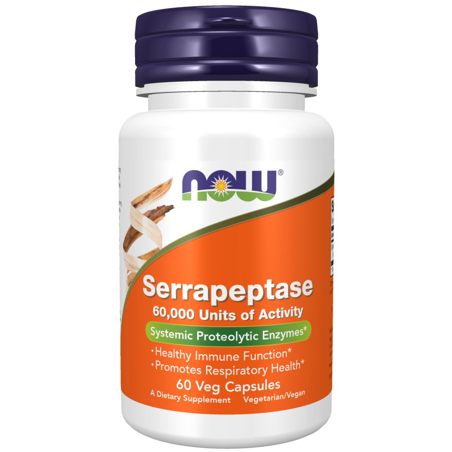 Serrapeptase Veg Capsules-Digestive Support-AlchePharma