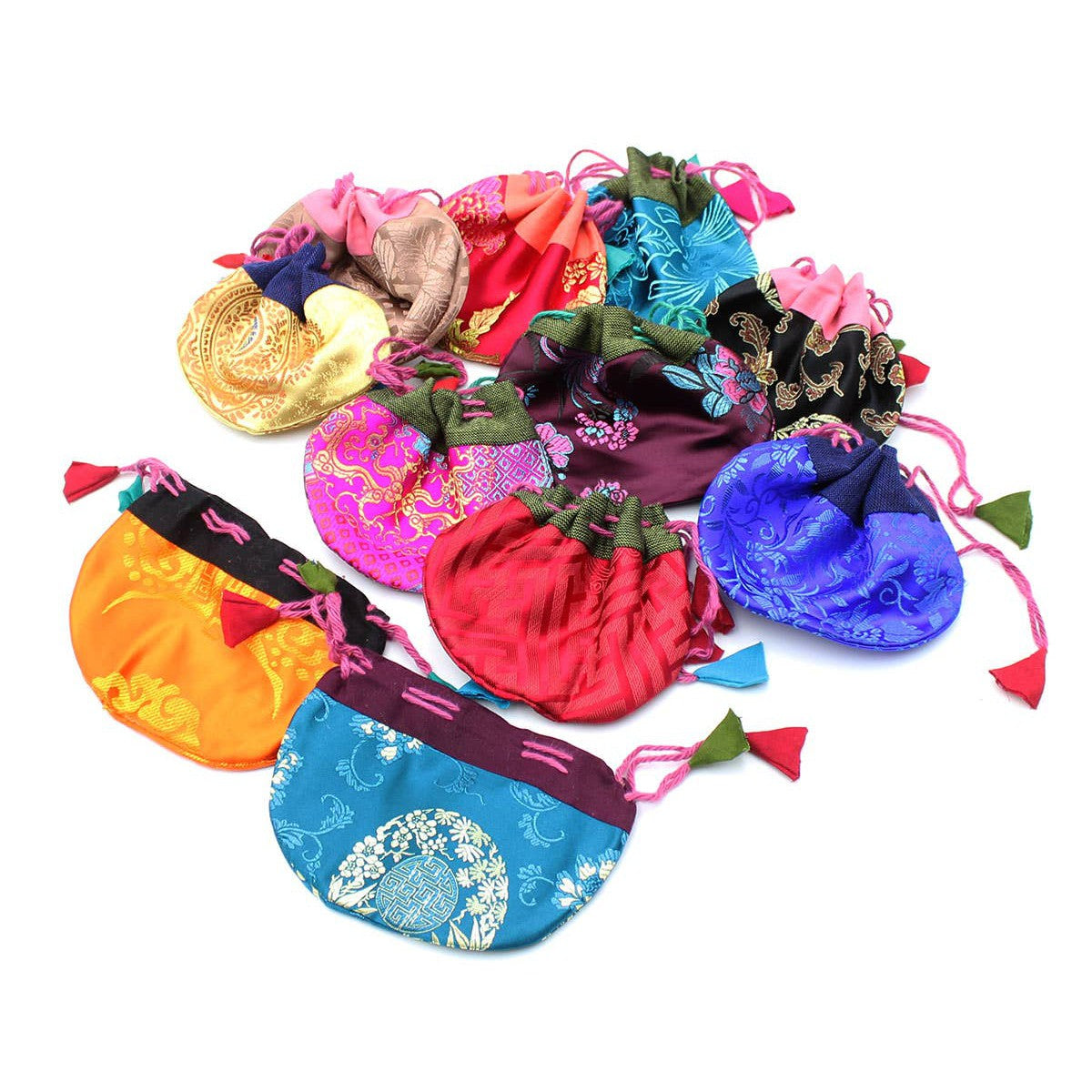 Set of 25 Assorted Color Crystal Bags-AlchePharma