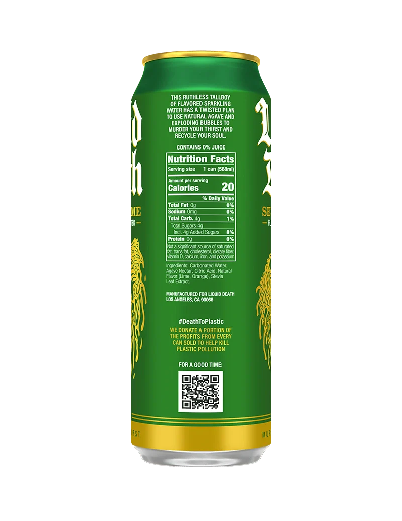 Severed Lime Sparkling Water