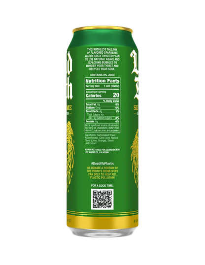 Severed Lime Sparkling Water