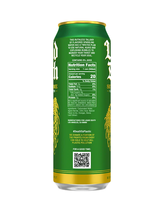 Severed Lime Sparkling Water