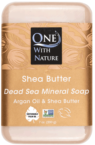 Shea Butter Soap with Dead Sea Minerals & Argan Oil