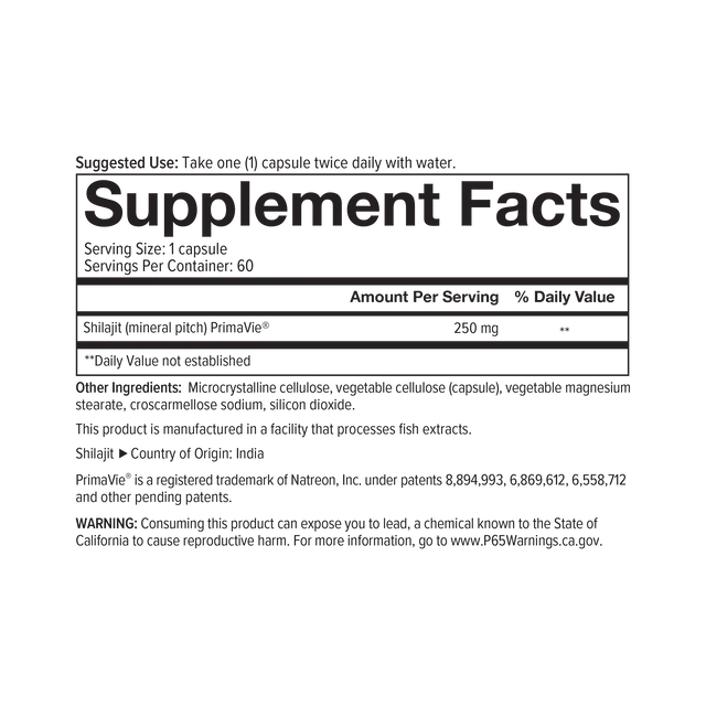 Shilajit for Men 60 Capsules-Men's Health-AlchePharma