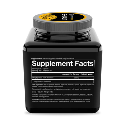 Shilajit for Men 60 Capsules-Men's Health-AlchePharma