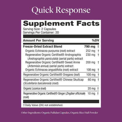 Quick Response (40 ct)