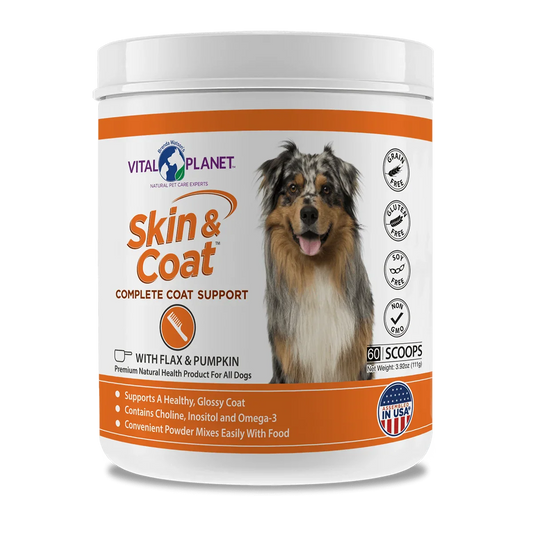 Skin & Coat for Dogs 3.92 Oz. Powder-Pet Supplements-AlchePharma