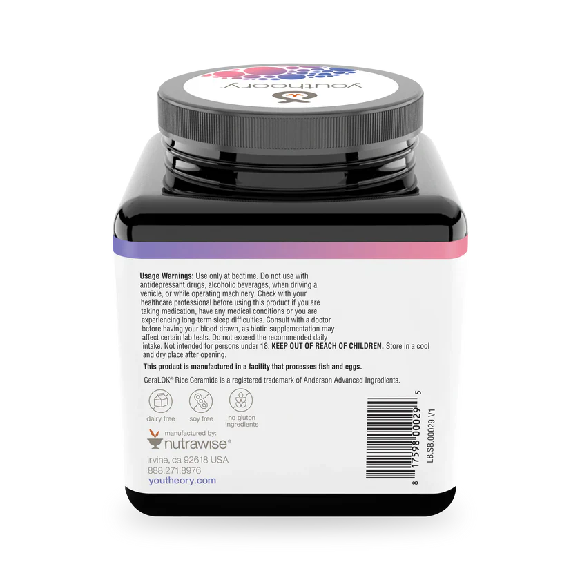Sleep Beautifully 60 Veg Caps (Ceramides + Melatonin)-Sleep-AlchePharma