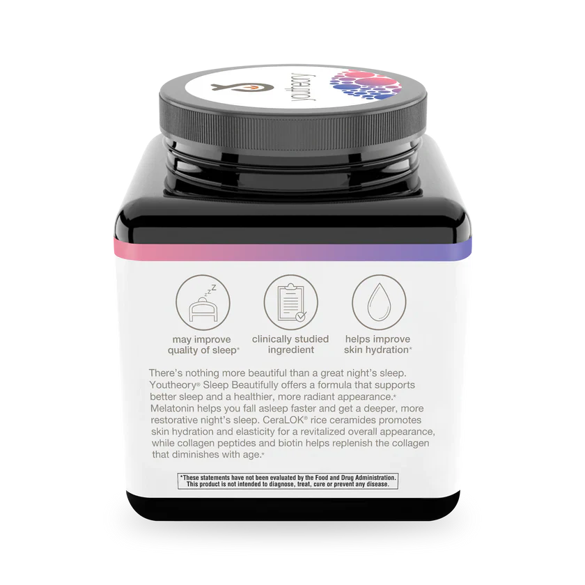 Sleep Beautifully 60 Veg Caps (Ceramides + Melatonin)-Sleep-AlchePharma